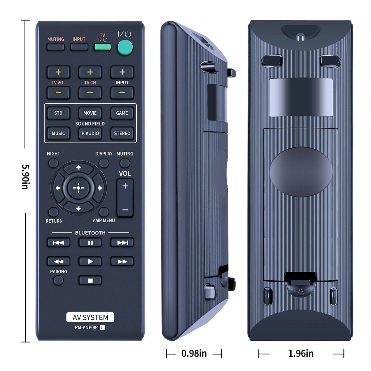 RM-ANP084 Remote Control For Sony Audio System HT-CT260 HT-CT260H HT-CT260HP