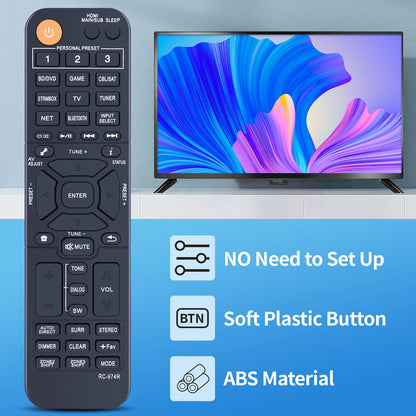 For Pioneer RC-974R Audio Receiver Remote Control VSX-934 VSX-LX304 VSX-LX104