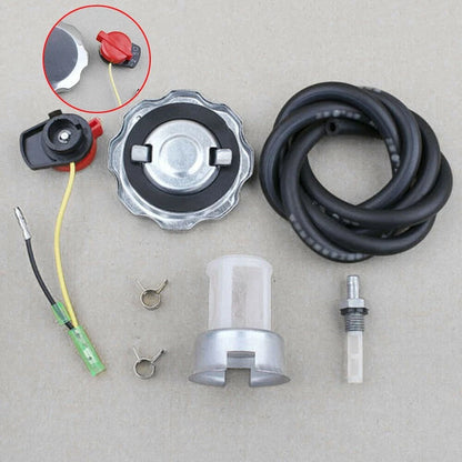 Fuel Tank Cap Kit For Honda GX160 GX200 GX270 GX340 GX390 Engine Off Switch