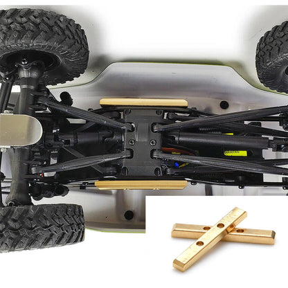 1/24 2 Pack RC Car Brass Boulder Bars For Axial SCX24 90081 Upgrade Accessories