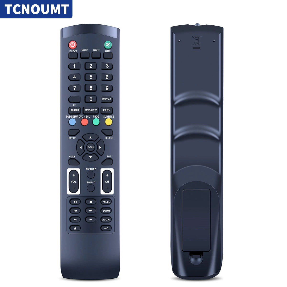 Remote Control For GPX TV TDE5074B, TDE4074W, TDE4074B