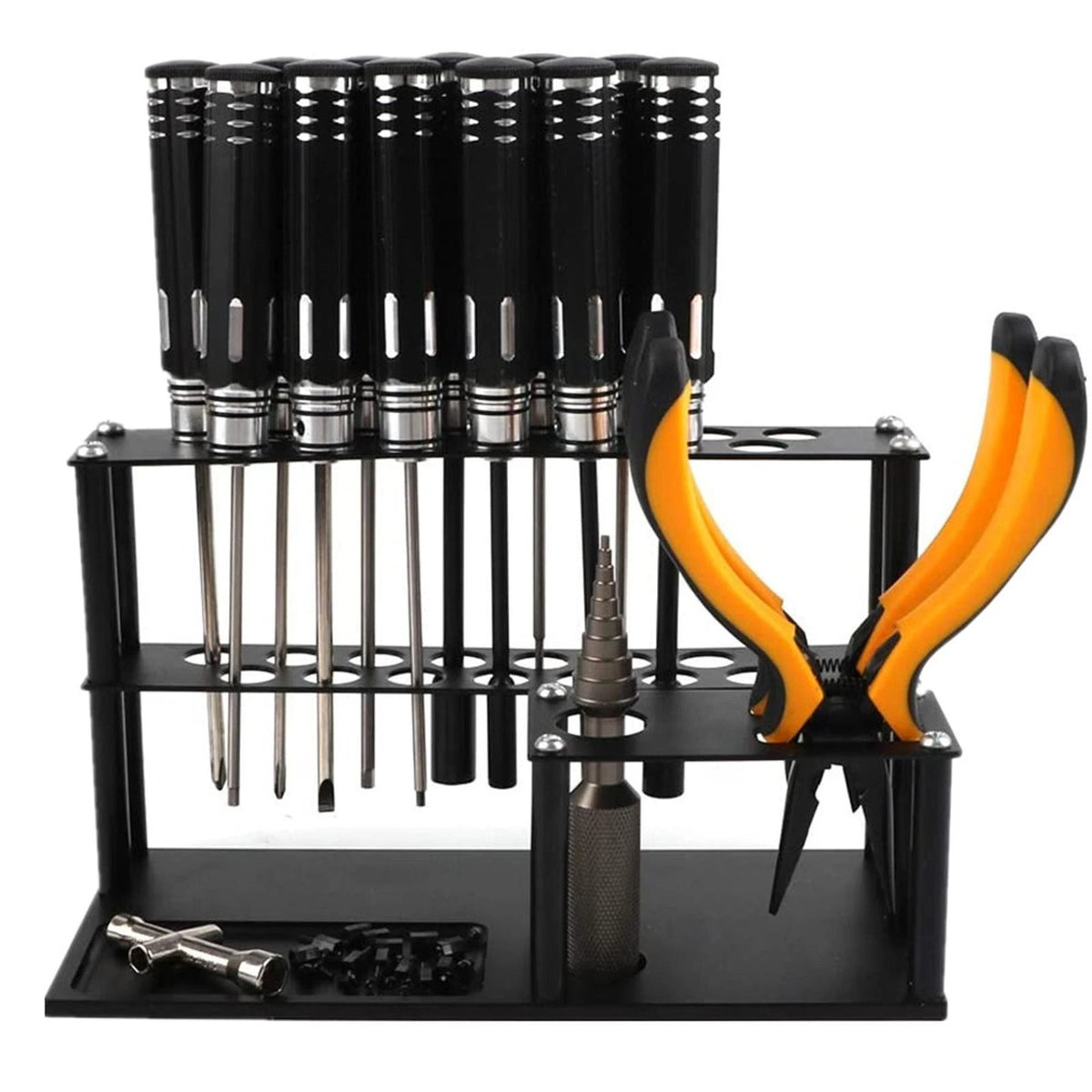 Rust-Free RC Car Screwdriver Tool Holder Wrench Storage Rack Shelves Base Stand