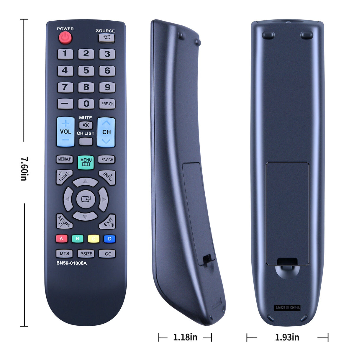 Replace Remote Control BN59-01006A For Samsung LED LCD HD Smart TV LN32C350