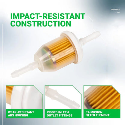5-Piece Fuel Filter Kit M147272 for John Deere LX280 LX288 LX289 Tractor Models