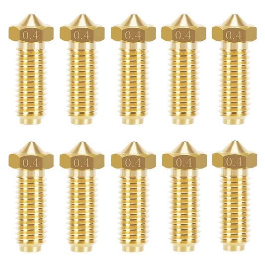 10PCS Brass Nozzles for Anycubic Kobra 2, 3D Printer Parts 0.4mm...