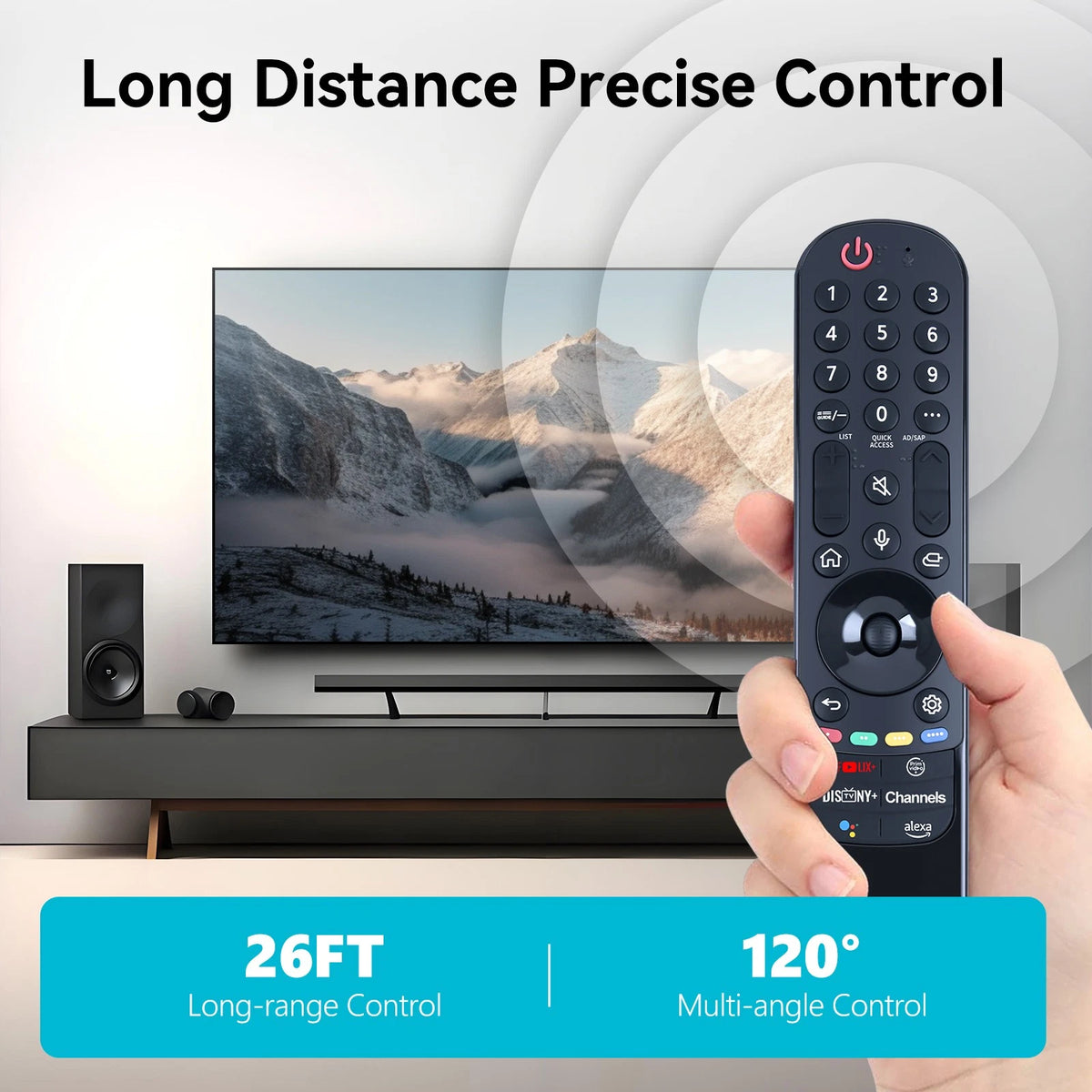 MR22GA AKB76039902 For LG Smart TV IR Remote Control 75QNED85AQA 50UQ9000PUD