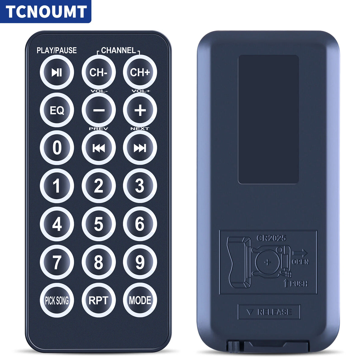 Remote Control For Pyle Bluetooth Powered Pro DJ PA Audio Speaker PPHP1537UB