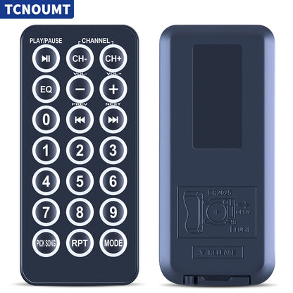 Remote Control For Pyle Bluetooth Powered Pro DJ PA Audio Speaker PPHP1537UB