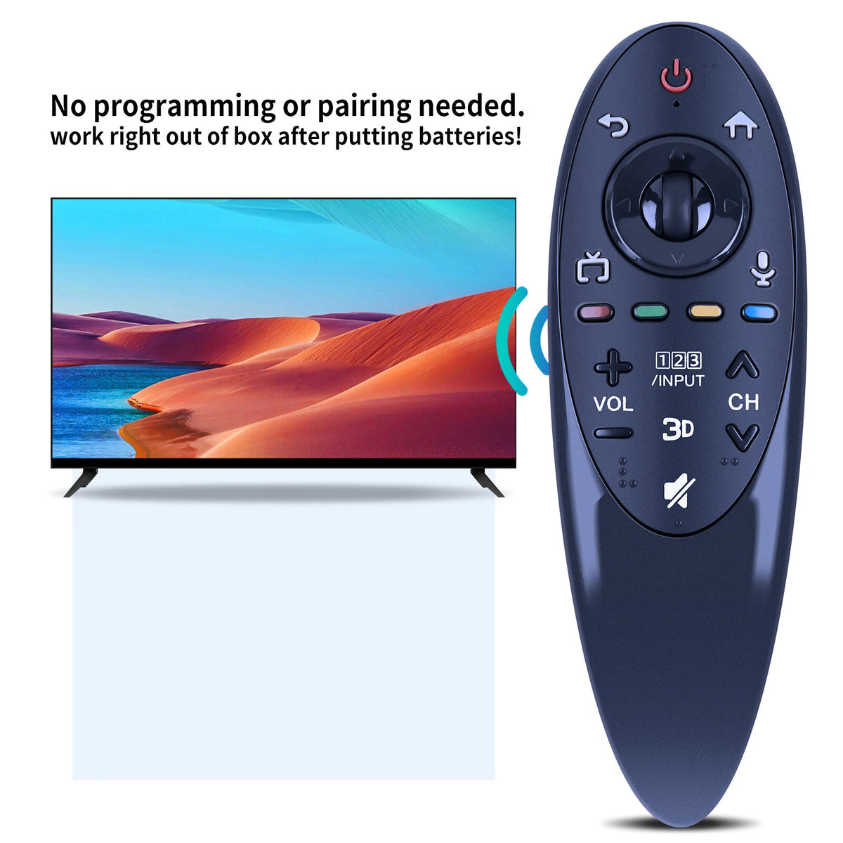 AN-MR500G AN-MR500 Replacement Remote Control For LG Magic 3D Smart TV