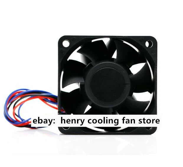 For Delta FFB0612EHE DC 12V 1.2A 60*38mm 3-line Ball Bearing Server cooling fan