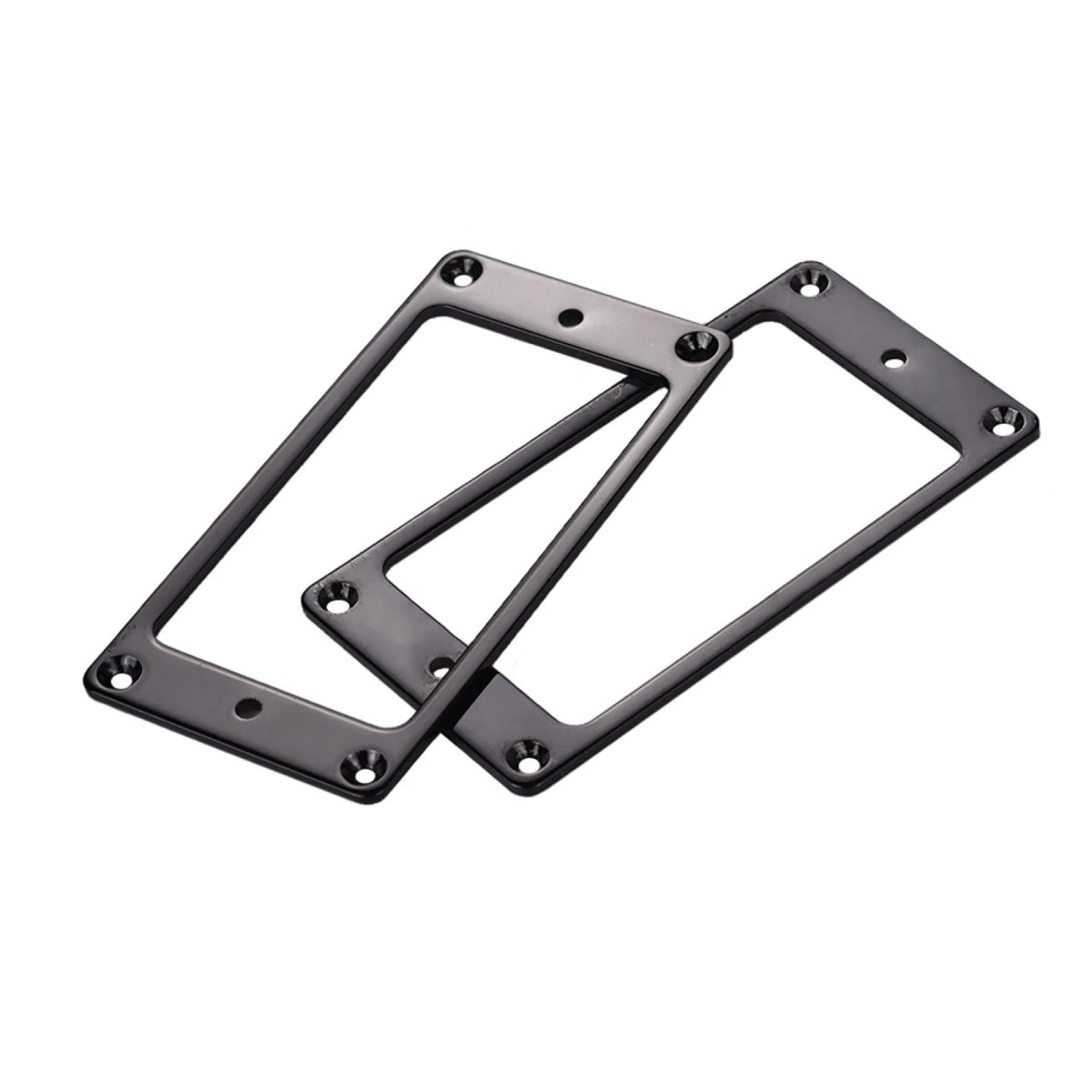 2 Pcs Iron Humbucker Pickup Ring With Srcews For Les Paul LP Guitar Parts aa