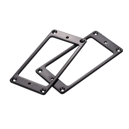 2 Pcs Iron Humbucker Pickup Ring With Srcews For Les Paul LP Guitar Parts aa