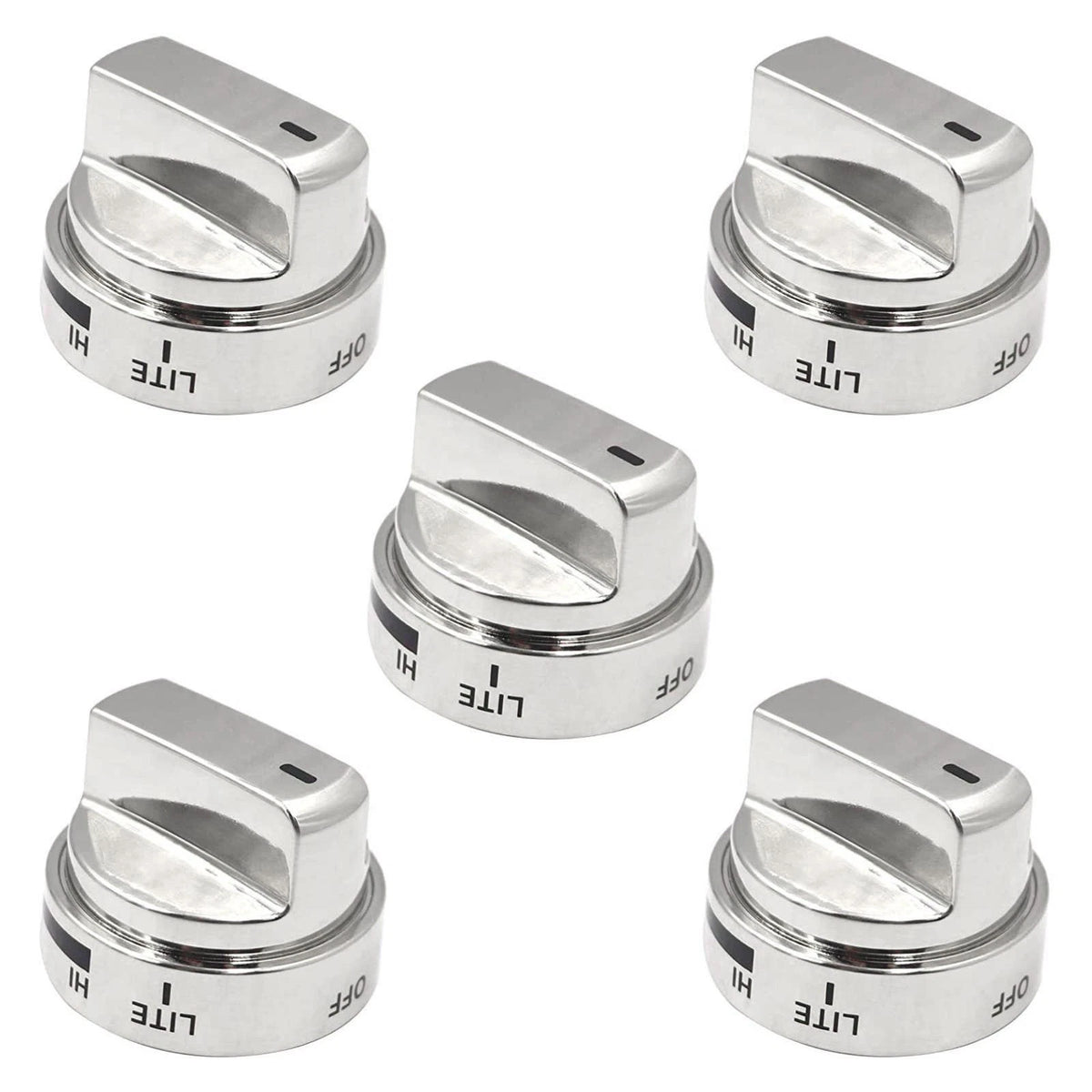 5pcs AEZ73453509 Stove Knob For LG Gas Range Burner Oven LDG3011ST LDG3017ST
