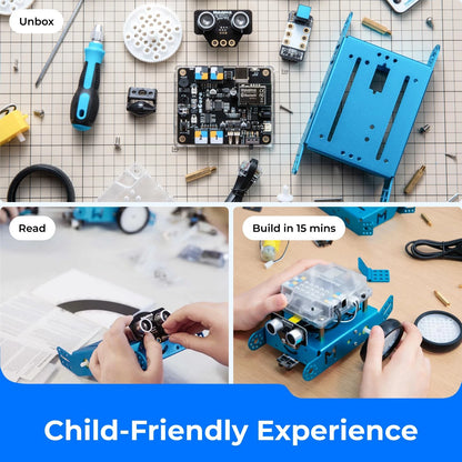 Makeblock mBot Robot Kit, Robotics for Blue, Blue (Bluetooth Version)