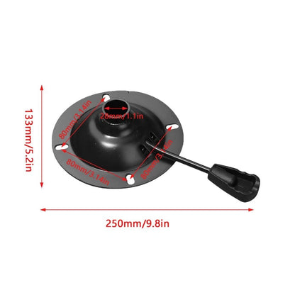 UtySty Office Chair Tilt Control Replacement Heavy 5.2" x 9.8" x 3.14", Black