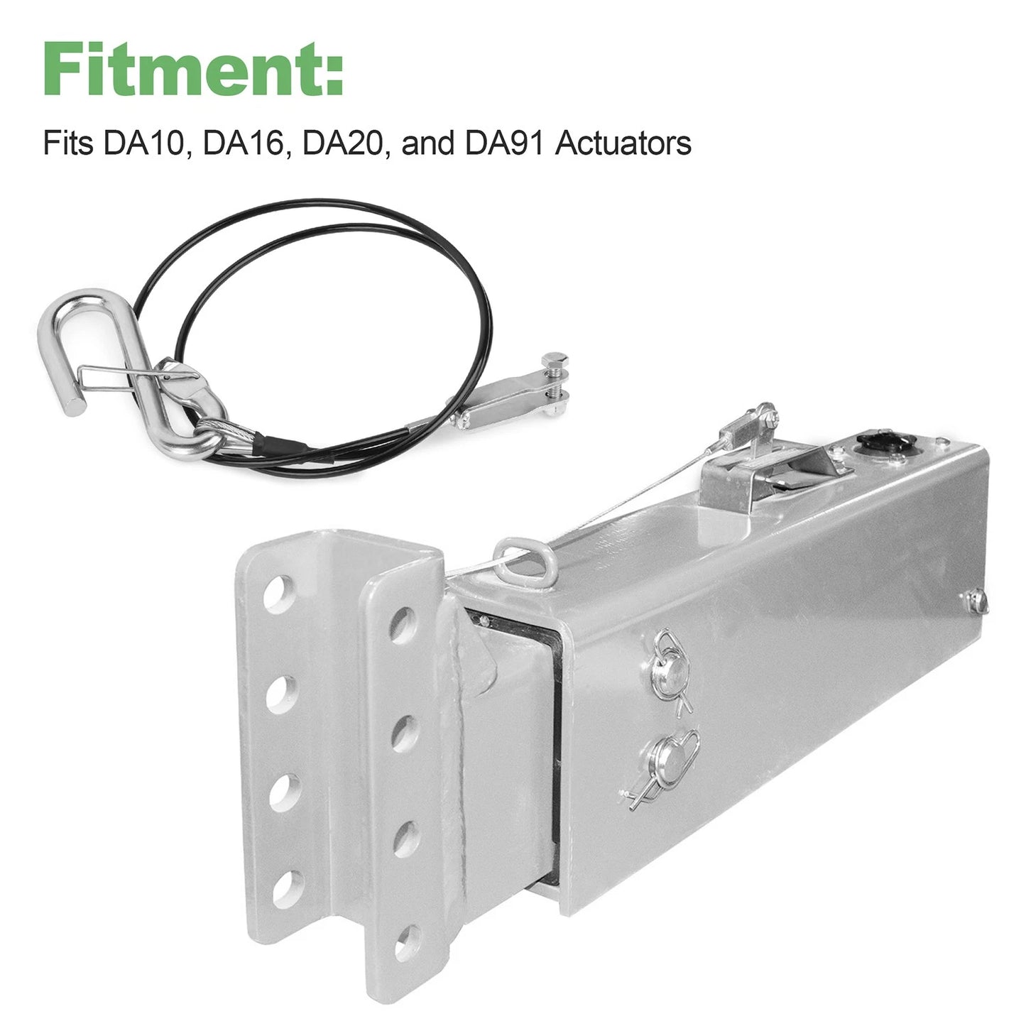 Trailer Brake Breakaway Cable Assembly for DA10,DA16, DA20, DA91 Surge Actuators