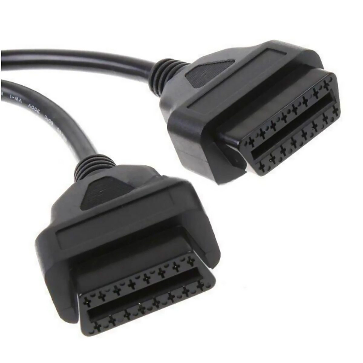 OBD2 OBDII Splitter Extension Cable 16pin Male to Dual Female Y Cable Tool Part
