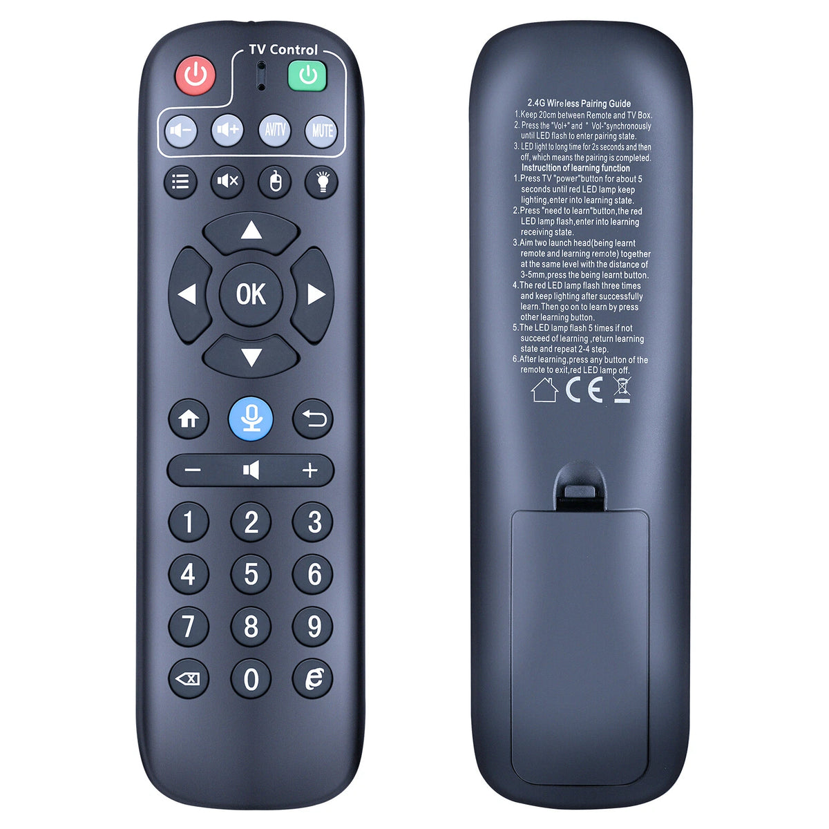 Replacement Remote Control For EVPAD 5 5P 5S 6P 6S TV Box