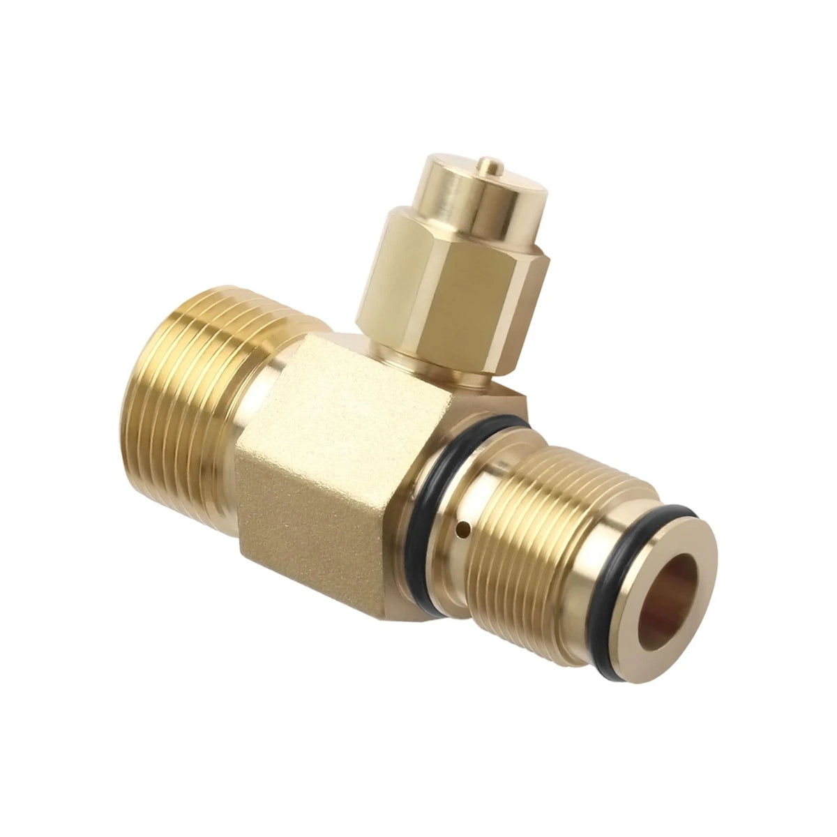 HOLEPU 7106264 Pressure Water Outlet Kit 0.45 inches, yellow metal