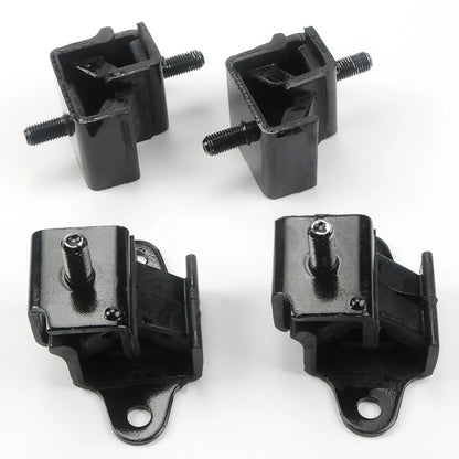 Set of Engine Mounts Front &Rear For Yamaha Gas Golf Cart G2,G8,G9,G14 1985-1995