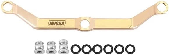 INJORA Brass Steering Link for TRX4M Upgrade Parts 1/18 RC Crawler