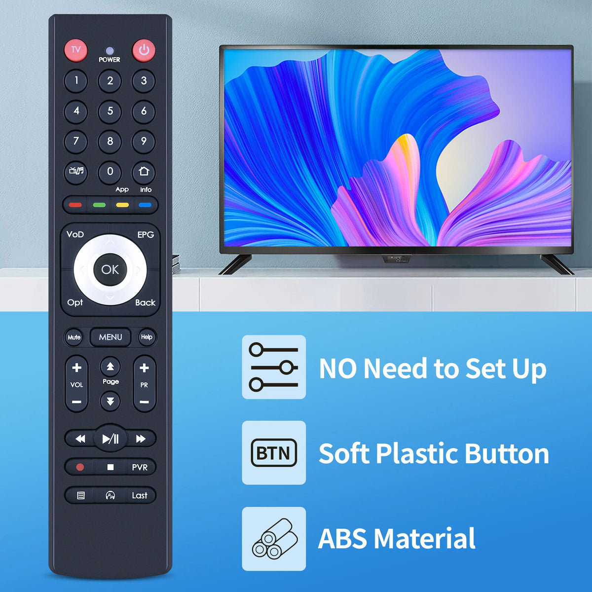 Replacement Remote Control For TOYA 4K C55CX