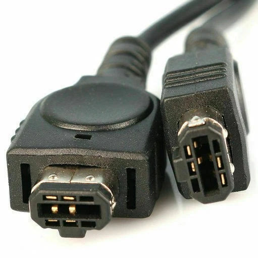 Black Game Link Connect Cable Cord For Nintendo Gameboy Advance GBA SP Black C