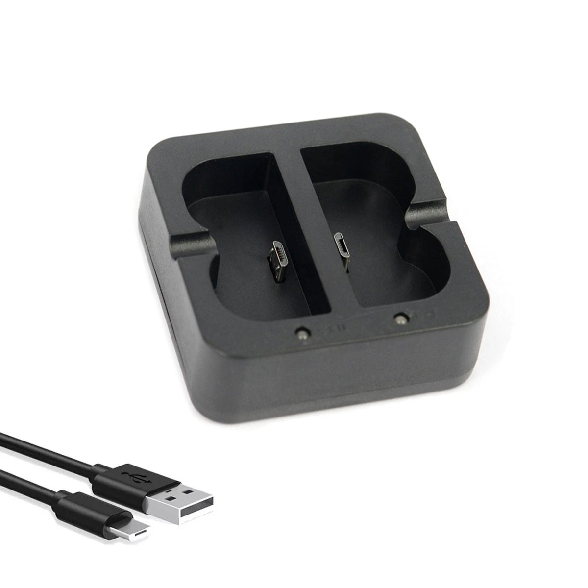 5V Dual-Port Battery Charger USB Charging Dock For Video Doorbell 2/3/3 Plus/4