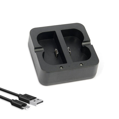 5V Dual-Port Battery Charger USB Charging Dock For Video Doorbell 2/3/3 Plus/4