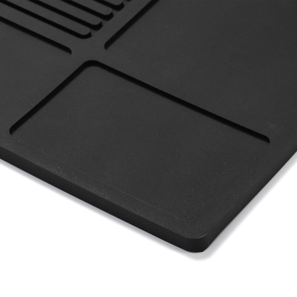 Hedume Magnetic Barber Mat, 17.7'' x 11.8'' Organizer Black