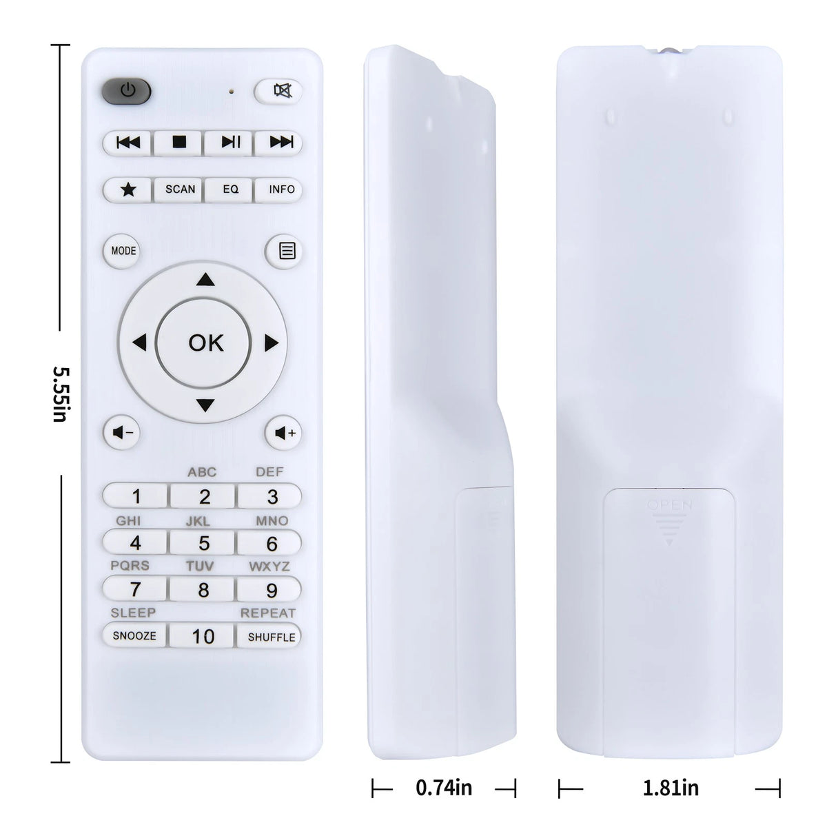 Replace Remote Control For MEDION P85105 MD 87505 WiFi Stereo Internet Radio