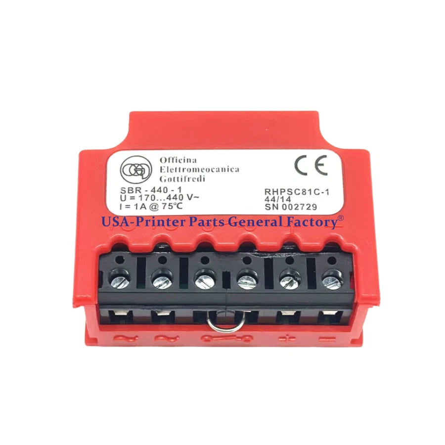 fit for REPLACE OEG SBR-440-1 U=170.440 V~ I=1A @75℃ RHPSC81C-1 motor brake