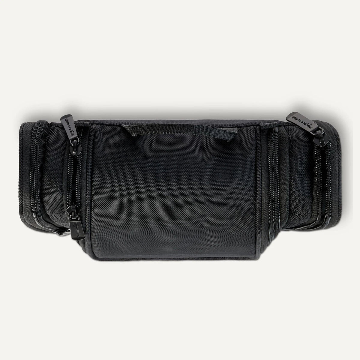 Amazon Essentials Spacious Toiletry Bag, 10 x 8.25 x 3.5 inches, Black