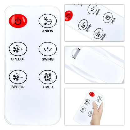 Remote Control For Cobuy Bladeless Tower Fan,Air Circulator Cooling Fan