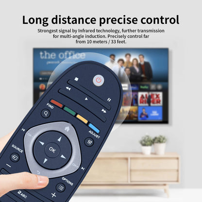 Universal Remote Control PH-12+EL For Philip s LCD LED 3D Smart TV & DVD Player