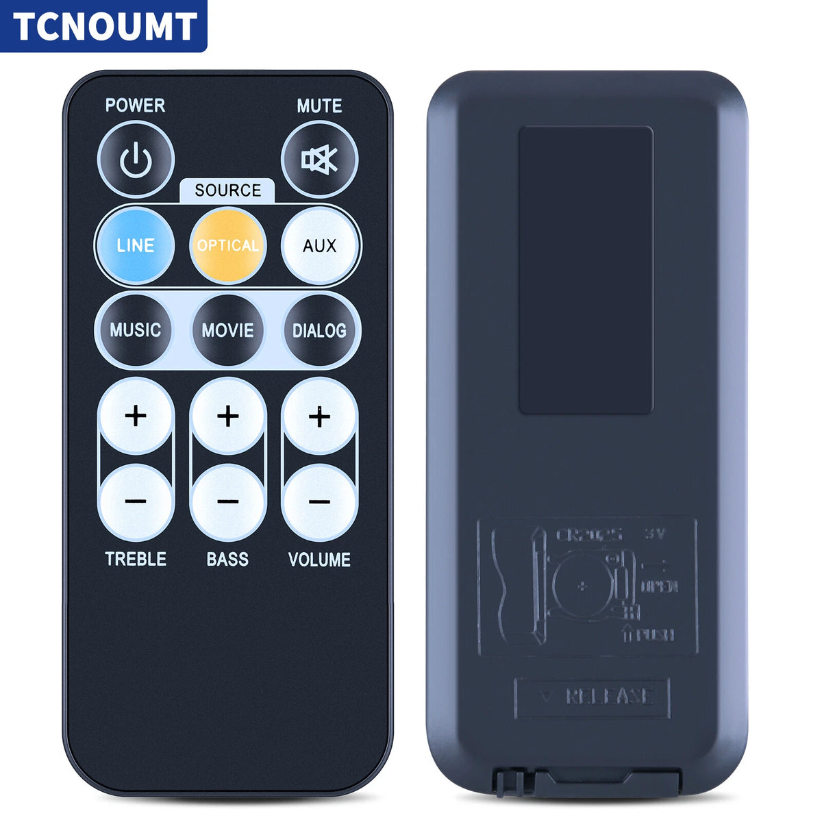 Remote Control For iLive IT153B Bluetooth Sound Bar Home Theater System