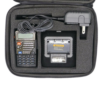 Walkie Talkie Storage Case Carrying Bag Organizer for Baofeng UV-5R 5RD 5RE 5RA+