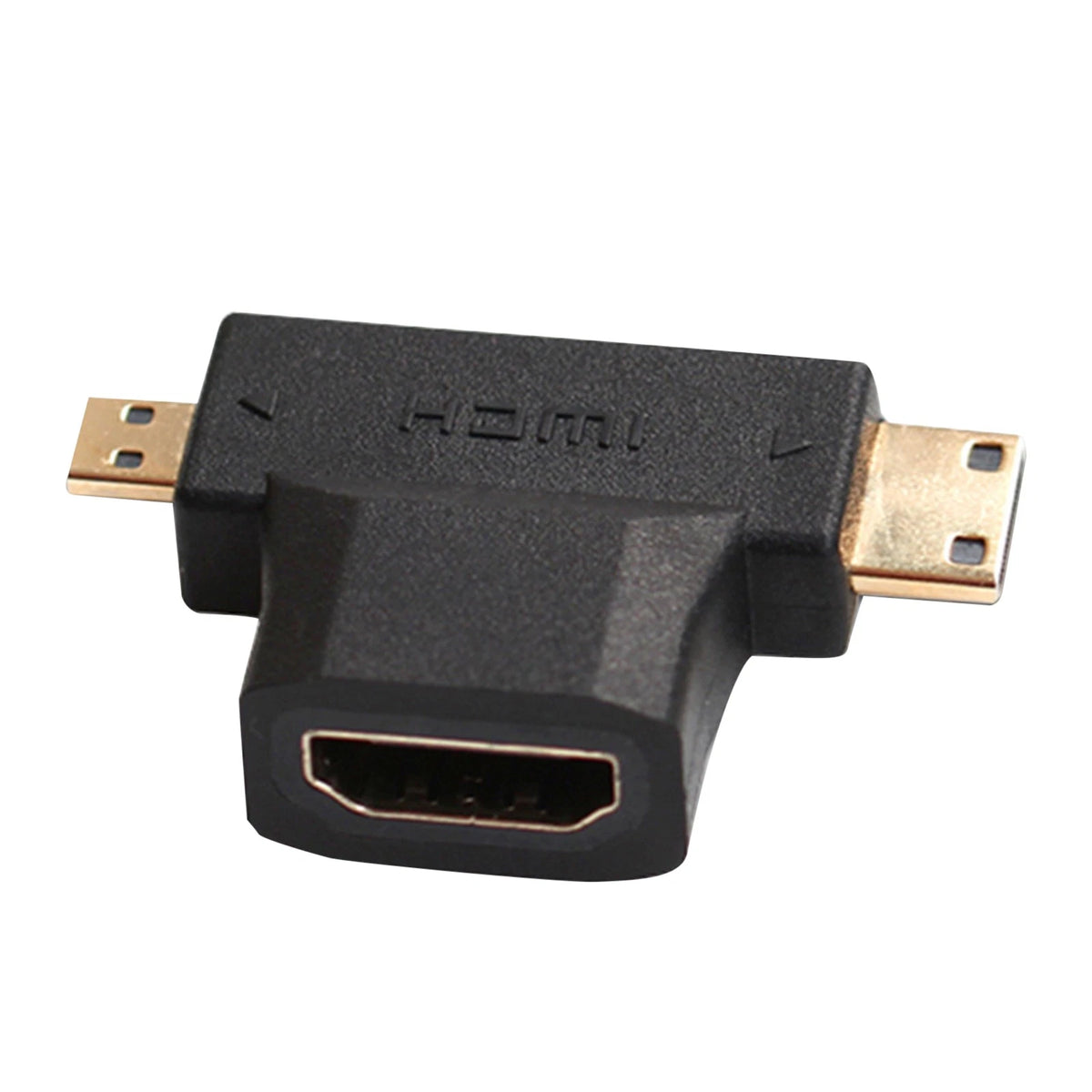 1 Pcs HDMI Female to Mini Micro HDMI Male Adapter Durable Replacement Connector