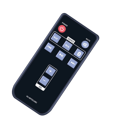 Remote Control For Insignia NS-HBTSS116RC HBTSS116 Powered Bookshelf Speaker