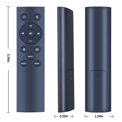 Remote Control for TCL Alto 3 TS3100 TS3100-NA 2.0 Channel Sound bar