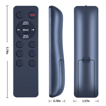 REMOTE CONTROL For TFT LCD MONITOR MOBILE REAR VIEW SYSTEM TVIEW T147IR WIRELESS