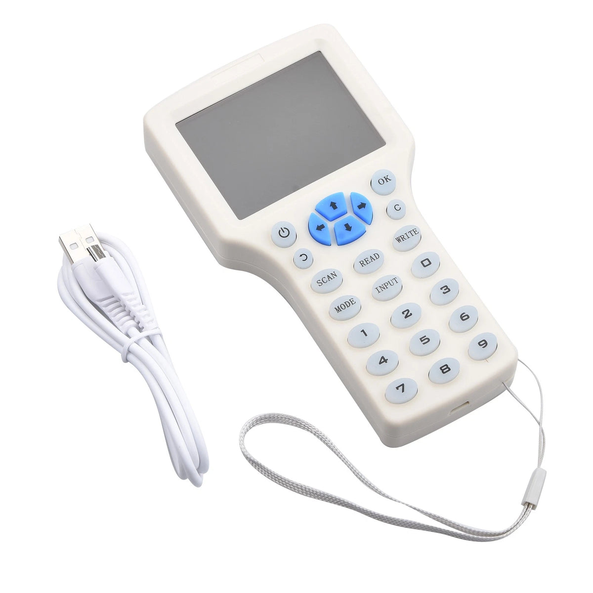 1Pc Handheld RFID/NFC Smart Card Reader Elevator Writer Copier IC ID Sensor