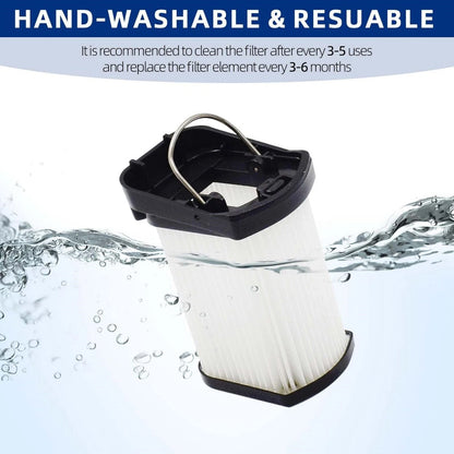 4P Washable Filter For Shark Wandvac Power Pet Handheld WV401PK WV403BR WV410PR