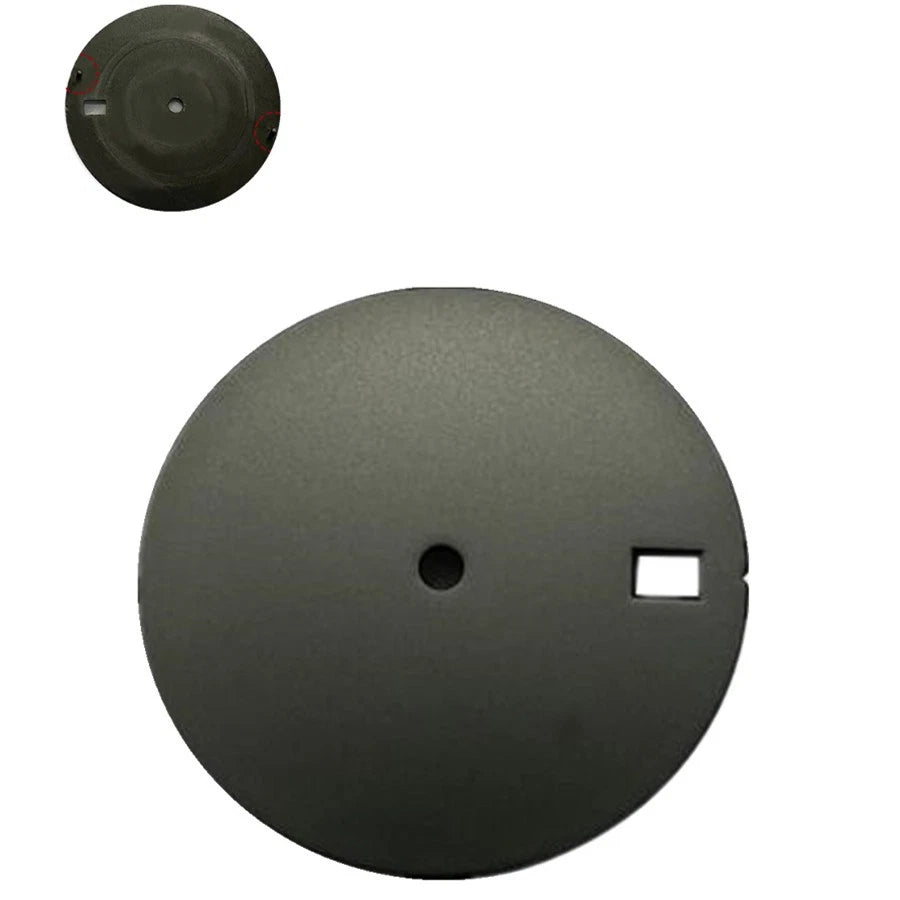 28.5mm Diameter Single Calendar Watch Dial For NH35 4R35 6R15 Movement Part/