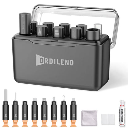 iPhone Cleaning Kit for Charging Port Cleaner, Cleaner AirPod Black
