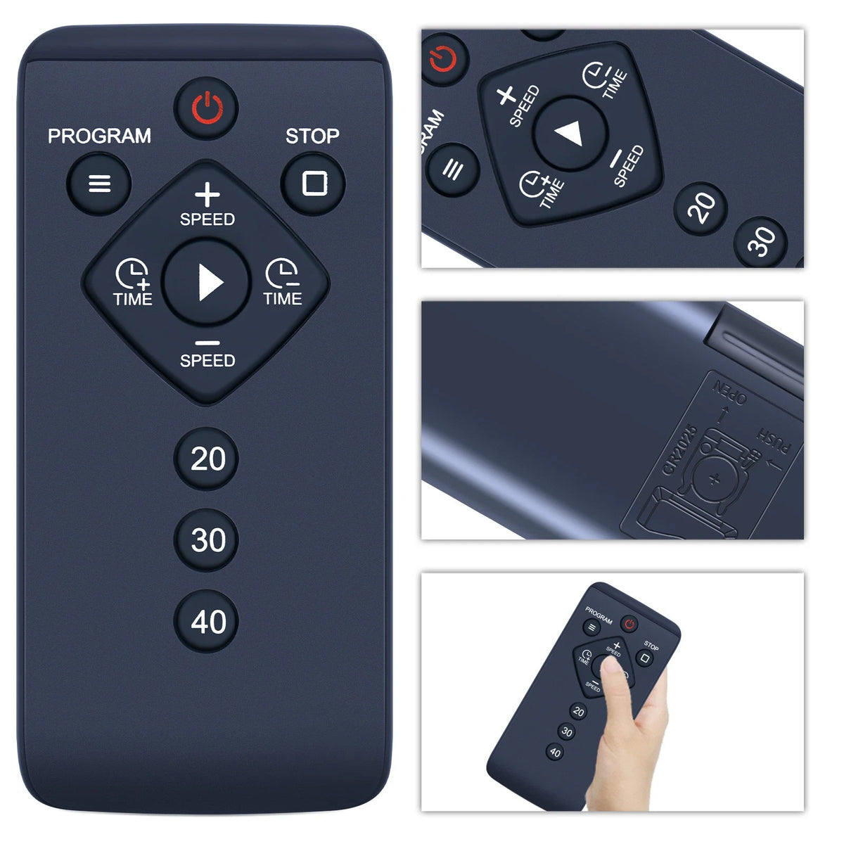Remote Control For MERACH MR-2468, Foryond, YGZ ‎JF-B-26 Vibration Plate