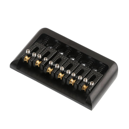 Zinc Alloy Roller Saddle Bridge Adjustable Saddles  For Electric Guitar