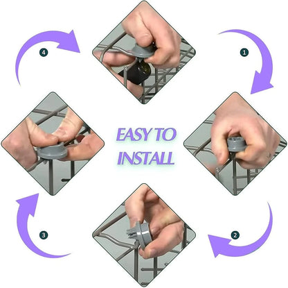 8-Pack DD66-00023A DD61-00222A For Samsung Dishwasher Parts Rollers Bottom...