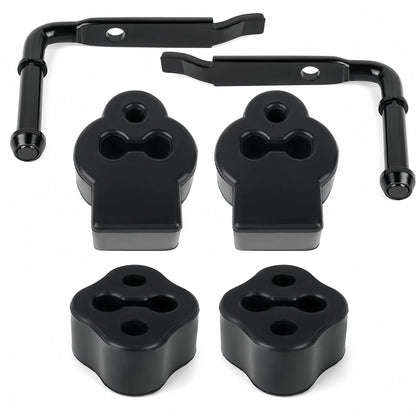 Exhaust System Isolator Mounts - 6PC Complete Set for 2003-2011 Crown Victoria