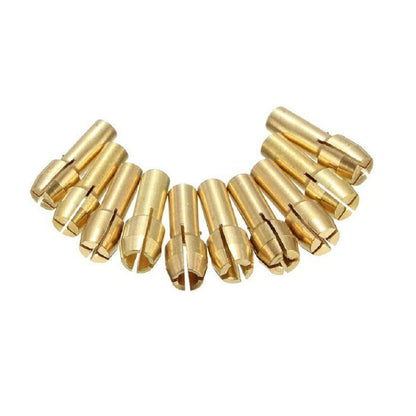 10Pcs Brass mETAL Quick Change Nut Kit Tools Part Power Rotary For Dremel C
